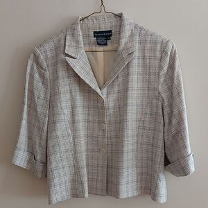 Tristan & Isuet silk blazer sz. 12
